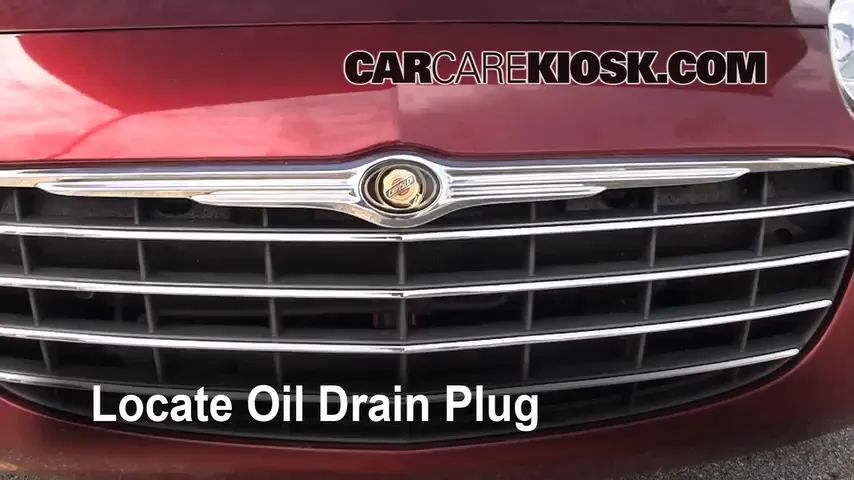 2005 Chrysler Sebring Limited 3.0L V6 Coupe Oil Change Oil and Oil Filter